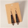 Black Stain Earrings