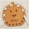 Pumpkin Wooden Lacing Toy