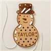 Snowman Wooden Lacing Toy