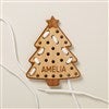 Christmas Tree Wooden Lacing Toy