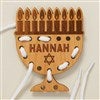 Menorah Wooden Lacing Toy