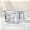 18 oz. Large Enamel Mug