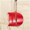 Red Acrylic Backpack Tag