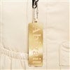 Gold Acrylic Backpack Tag