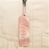 Rose Gold Acrylic Backpack Tag