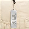 Silver Acrylic Backpack Tag