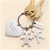 Keychain with 3 Charms