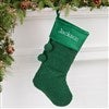 Green Sherpa Stocking