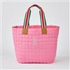 Shiraleah Quilted Large Travel Tote Pink