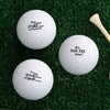 Custom Retirement Logo Golf Ball Set of 3 - 51242