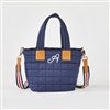 Shiraleah Quilted Mini Tote in Navy  