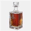 Engraved Logo Pineapple Cut Crystal Decanter - 51621