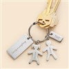 Keychain with 3 Charms