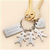 Keychain with 4 Charms