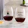 Stemless Wine Glass