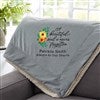 Product Thumbnail Grey Sherpa Throw