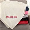 Product Thumbnail Beige Fleece Throw