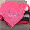 Pink Fleece Throw 