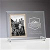 Engraved Glass Picture Frame With Your Business Logo - 8528