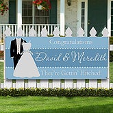 Personalized Wedding Shower Party Banner - 10304