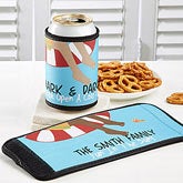 Personalized Swimming Pool Drink Wraps - No Shoes No Problem - 10439