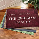 Personalized Family Name Doormats - Bless Our Nest - 10487