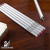 Personalized Pencils with Swarovski Crystals - 10645