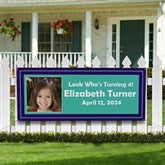 Personalized Photo Party Banner - You Name It - 10934