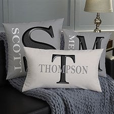 Personalized Throw Pillows - Monogram - 11113