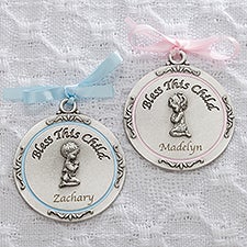 Personalized Crib Medallions - Bless This Child - 11607