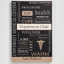 Personalized Doctor Art - Custom Word Art - 11701