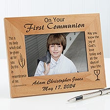Personalized Fishing Custom Wood Picture Frame