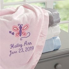 personalised name baby blankets