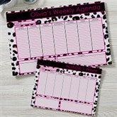 Personalized Desk Pad Calendars for Women - Her Weekly Agenda - 12312