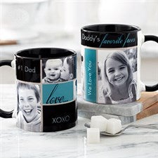 Personalized Photo Collage Coffee Mugs - Favorite Faces - 12739