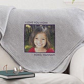 Personalized Photo Sweatshirt Blankets - Picture Perfect - 12760