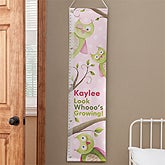 Personalized Kids Growth Charts - Owl - 12807