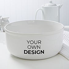 Design Your Own Personalized Serving Bowl - 12898