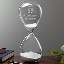 Business Logo Personalized Hourglass - 13664