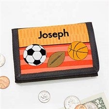 Personalized Boys Wallets - Sports, Cars, Dinosaurs & Robots - 13844