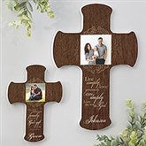 Personalized Photo Wall Cross - Family Blessings - 14167