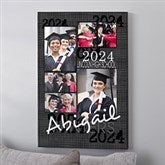 Graduation Portrait Photo Collage Canvas Prints - 14363