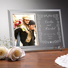 Personalized Glass Photo Frames - Together Forever - 1445