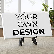 Design Your Own Custom Canvas Print - 5.5quot; x 11quot; - 14588