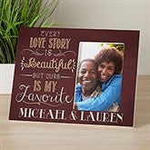 Personalized Picture Frame Romantic - Our Love Story - 14859