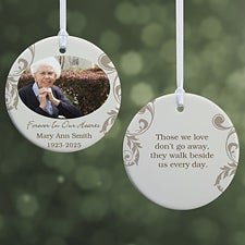 Personalized Photo Memorial Christmas Ornament - In Loving Memory - 2-Sided - 15250