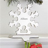 Personalized Stocking Holders: Snowflake & Christmas Tree - 15287