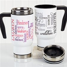 CCB Travel Mug With a Handle — Chico Community Ballet