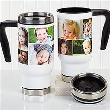 Personalized Commuter Mug - Create A Photo Collage - 16166