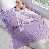 Personalized Kids Blankets - Alphabet Fun - 16492